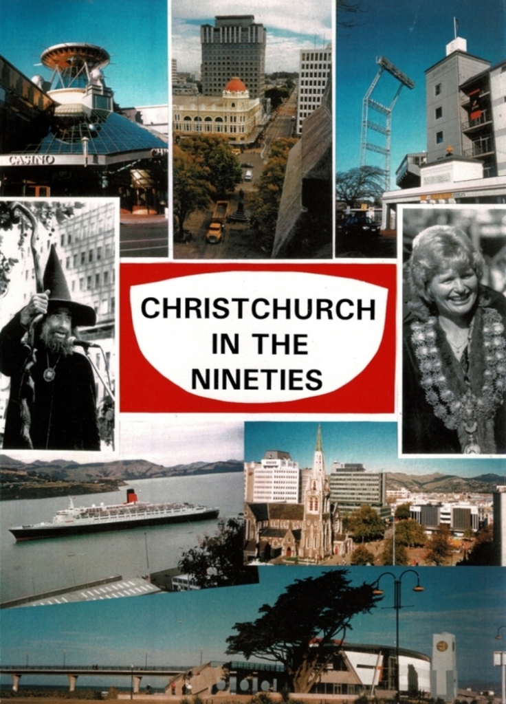 Christchurch in the Nineties: a chronology of events (Christchurch: Hawthorne Press, 2002) 314 pp ISBN 0-473-08238-1